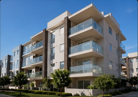Imagem ilustrativa de edifício residencial